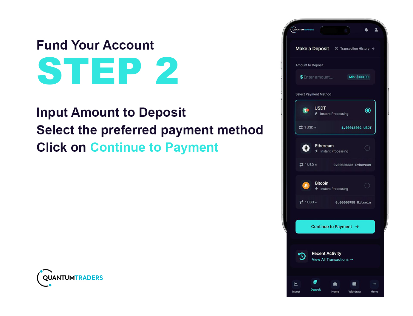 Deposit Process